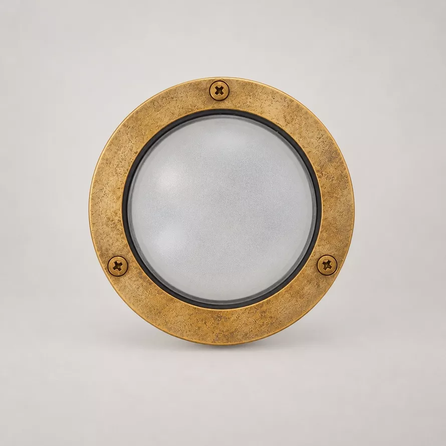 Brass Bulkhead Light