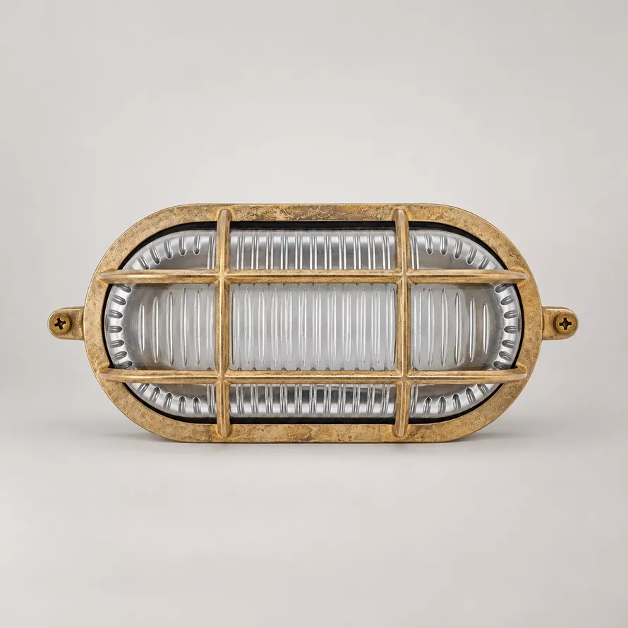 Brass Bulkhead Light