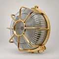 Brass Bulkhead Light