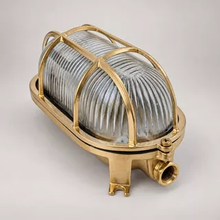 Brass Bulkhead Light