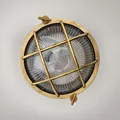 Brass Bulkhead Light