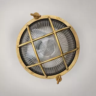 Brass Bulkhead Light