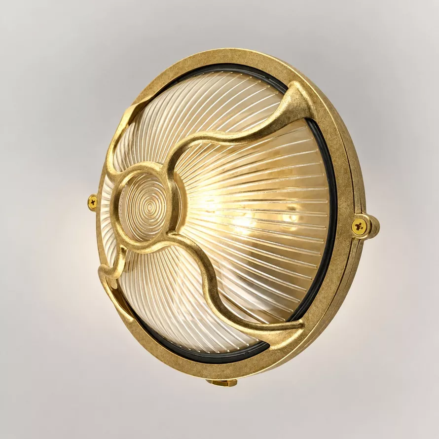 Brass Bulkhead Light