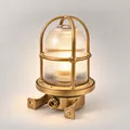 Brass Bulkhead Light