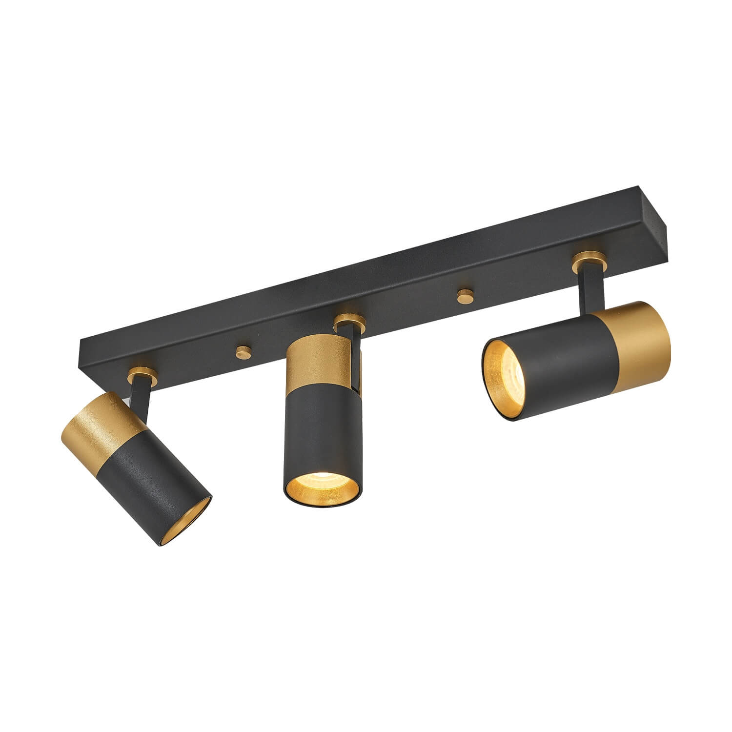 3 Lu Sıva Üstü Spot - 5043-3.19 - Siyah