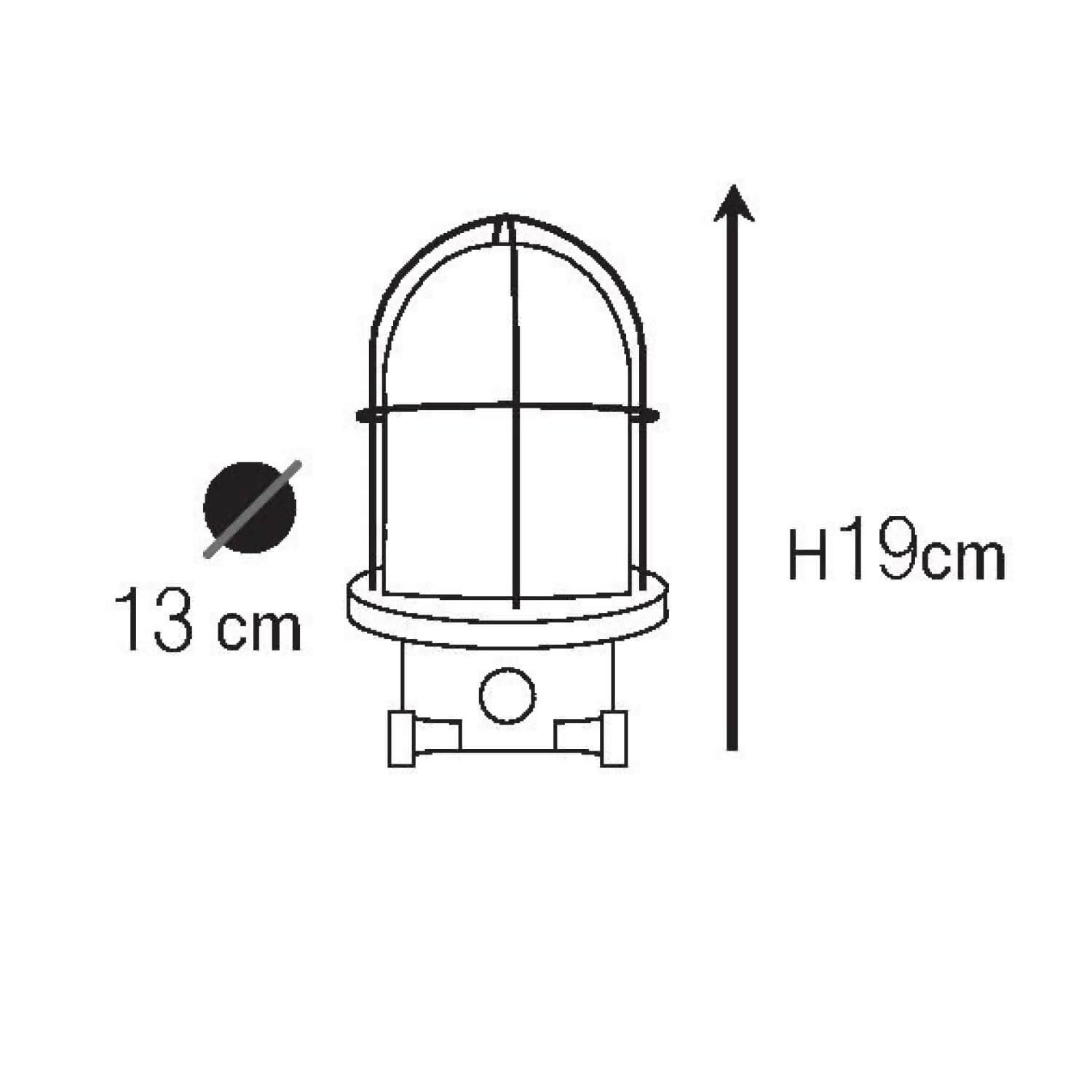 Pirinç Gövde Güverte Duvar Aplik